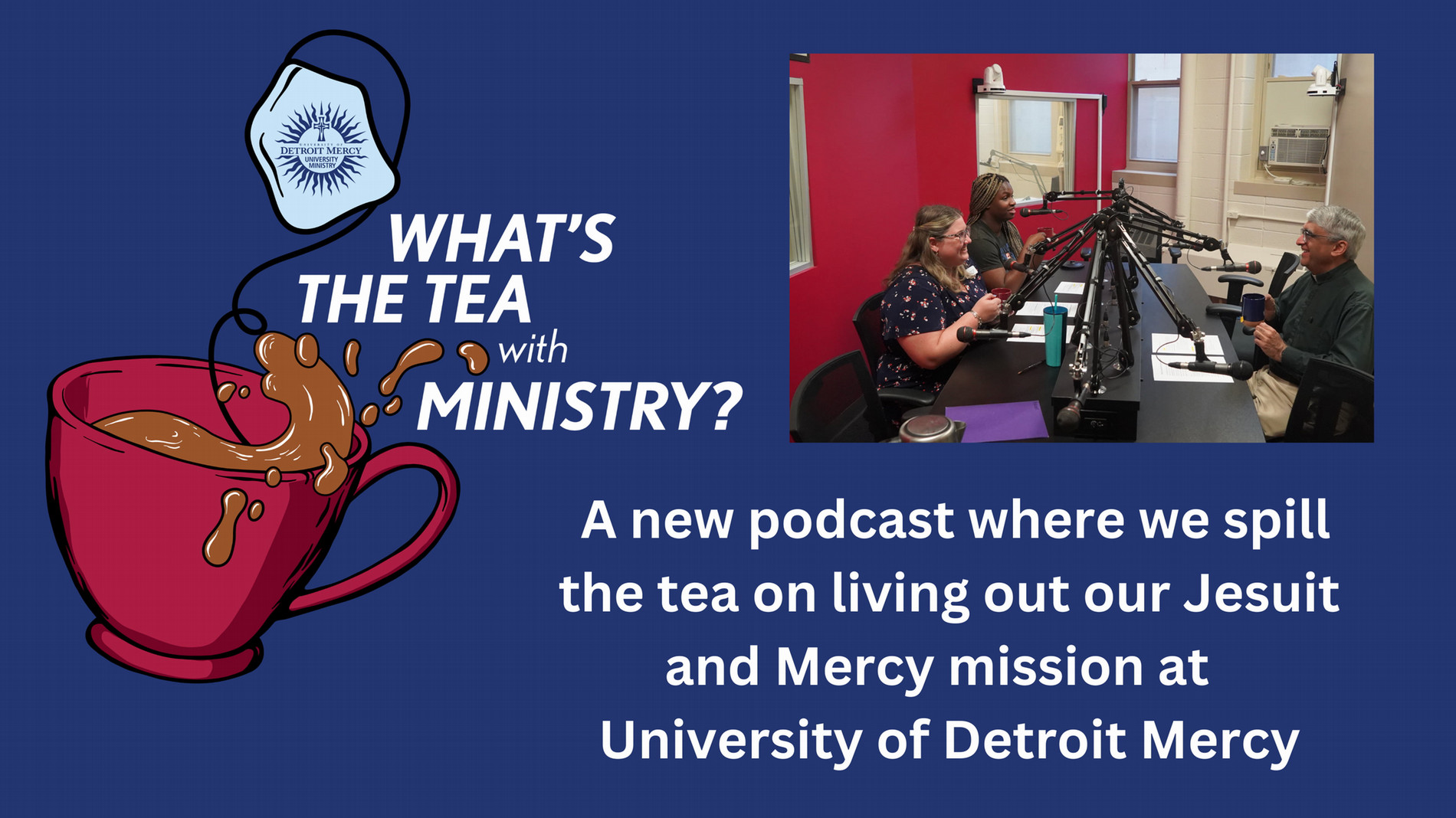 What's the Tea with Ministry Logo
